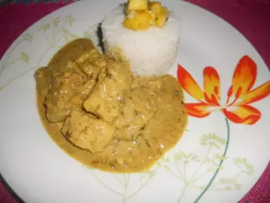 Recette Curry de poisson lait de coco