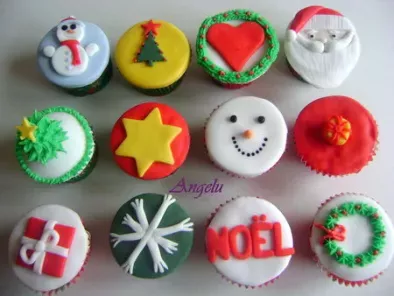 Recette Cupcakes de noël - christmas cupcakes