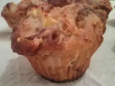 Recette Muffins aux pommes coeur crème de marrons