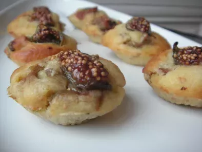 Recette Bouchées gourmandes magret/noix ou foie gras/figues