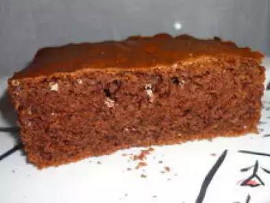 Recette Cake chocolat gingembre.