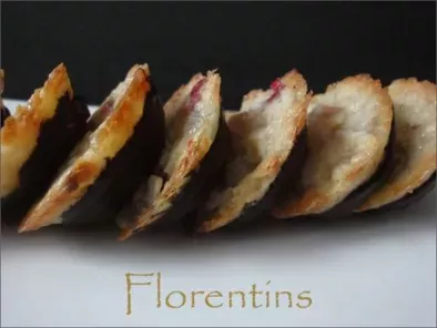 Recette Florentins aux fruits confits et chocolat