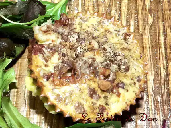 Recette Clafoutis au gorgonzola et magrets