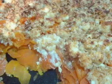 Recette Crumble de carottes à la féta
