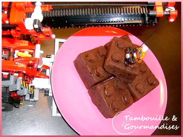 Recette Les brownies légo!