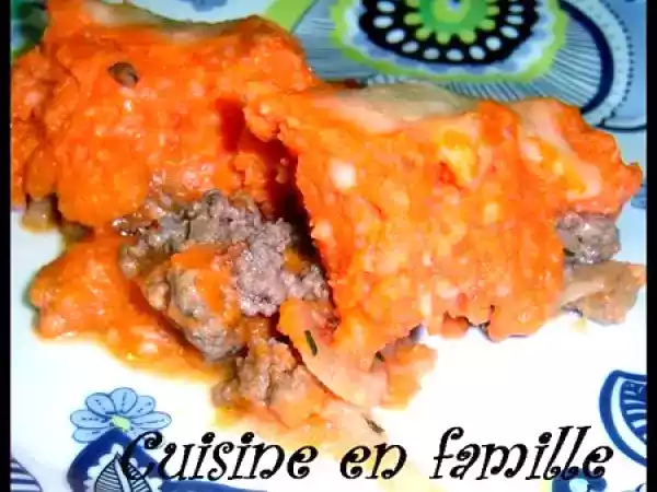 Recette Plat familial : hachis parmentier de carottes!!