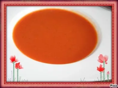 Recette Crème de tomates et parmesan