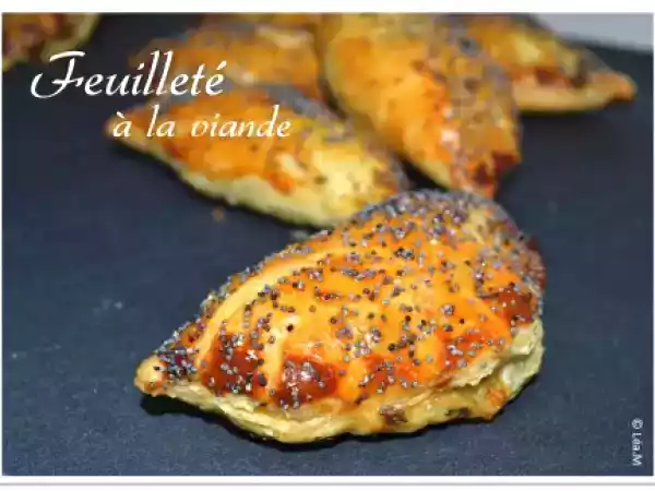 Recette Feuilleté à la viande