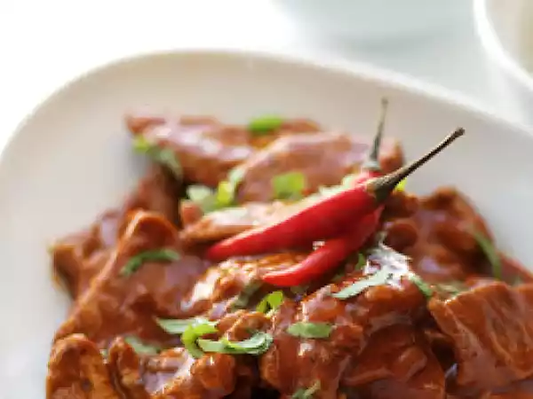 Recette Curry vindaloo de boeuf
