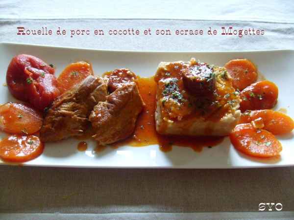 Recette de rouelle de porc marinée à la moutarde