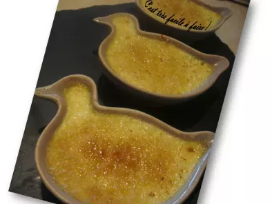 Recette Crème brûlée au foie gras