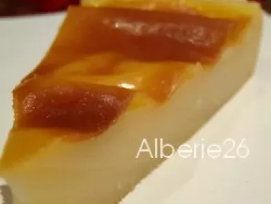 Recette Flan pâtissier à la vanille et confiture d'abricot