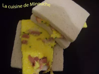 Recette Sandwich à l'omelette