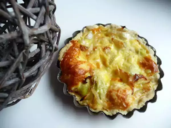 Recette Tartelettes aux oignons et poireaux