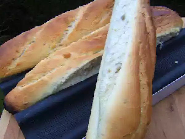 Recette Baguettes à ma façon aux graines de tournesol et sésame doré