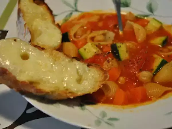 Recette Soupe minestrone de ricardo