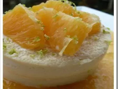 Recette Blanc-manger coco-vanille et coulis de mandarine