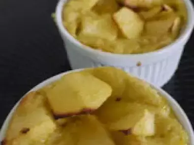 Recette Clafoutis aux pommes, raisins et au lait d'amande