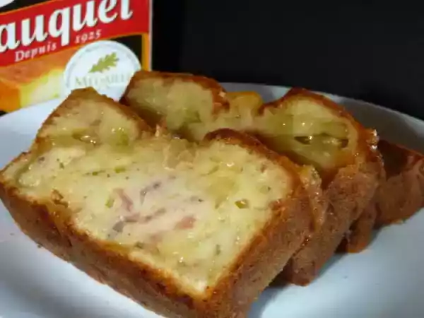 Recette Cake au maroilles et aux lardons facon ch'ti