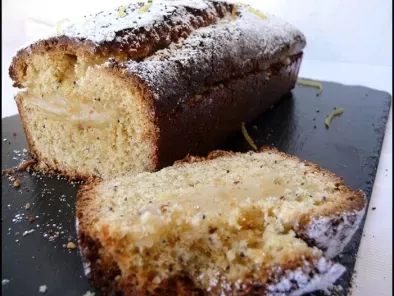 Recette Cake amandes citron pavot sans oeuf