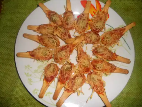 Recette Cuilléres pâte brisée pizza