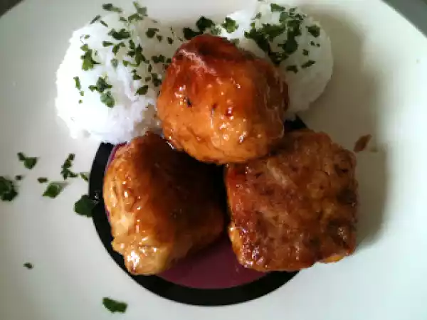 Recette Croquettes de poulet aux saveurs d'asie.
