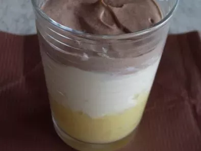 Recette Mousse de mascarpone, chocolat et lemon curd