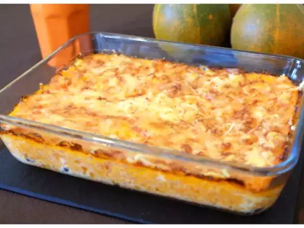 Recette Gratin de courge