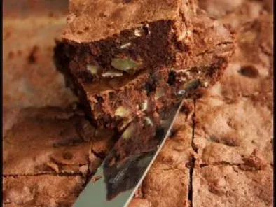 Recette Gâteau façon brownies aux flocons de châtaignes