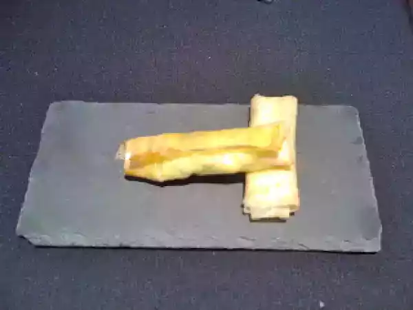 Recette Croustillant de fêta à la menthe et courgette de cyril lignac