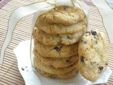 Recette Cookies aux pruneaux et chocolat blanc