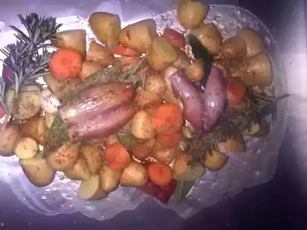 Recette Patate al cartoccio