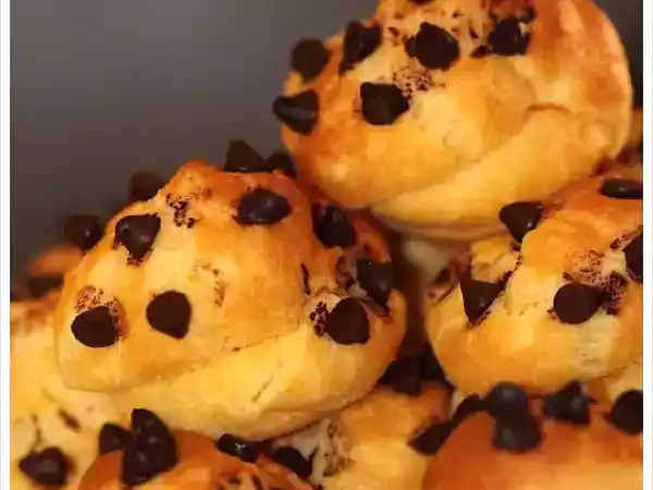 Recette Chouquettes aux pépites de chocolat