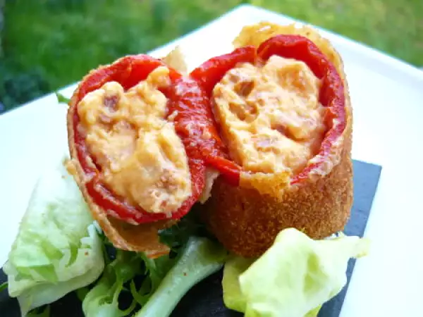 Recette Beignets de piquillos au chorizo