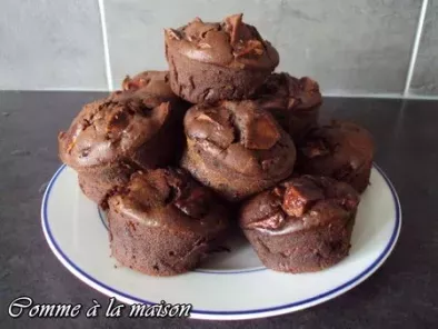 Recette Muffins chocolat, pomme, cannelle