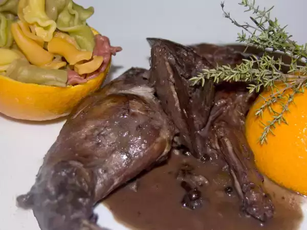 Recette Lapin au glühwein
