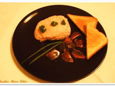 Recette La recette jambon : mousse de jambon au foie gras