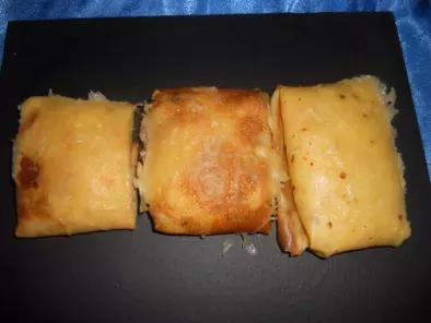 Recette Crêpes aux trois fromages