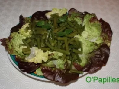 Recette Salade de haricots verts à la menthe