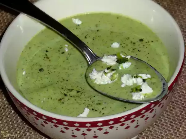 Recette Velouté gourmand de brocolis au fromage frais