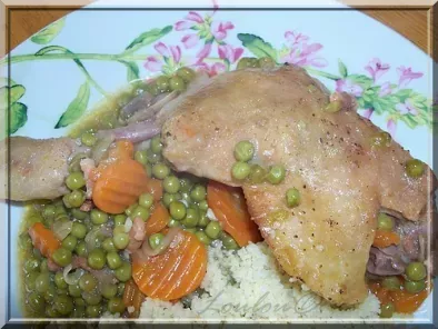 Recette Cuisses de canard aux petits légumes