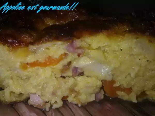Recette Pudding salé