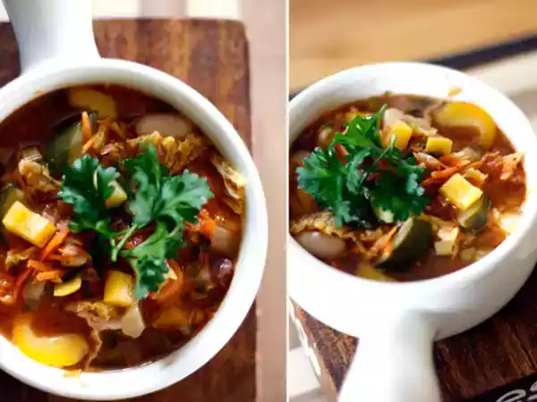 Recette Une minestra parce qu'il fait froid