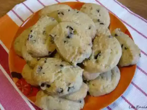 Recette Biscuits feta, olives noires, huile d'olive