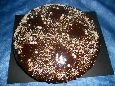 Recette Gâteau moka au chocolat noir
