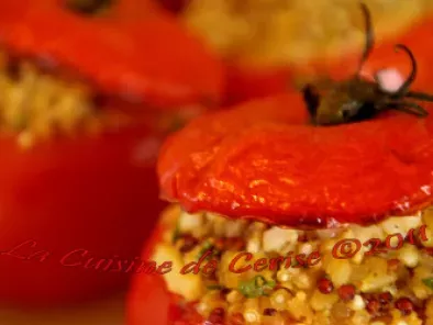 Recette Tomates farcies au quinoa.
