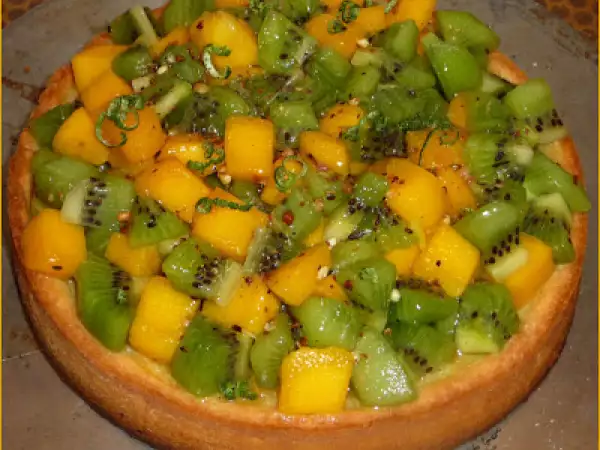 Recette Tarte mangue kiwi, de pierre hermé ...