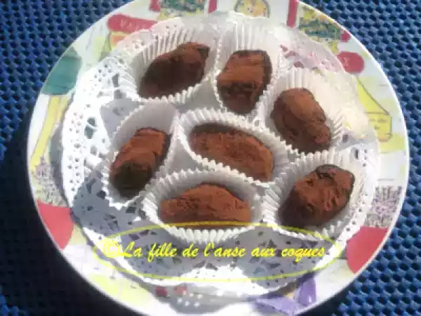 Recette Truffes au chocolat et à la lavande