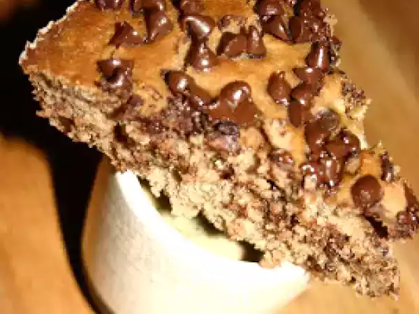 Recette Gâteau moelleux à la compote de pommes et pépites de chocolat