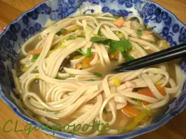 Recette Bouillon udon